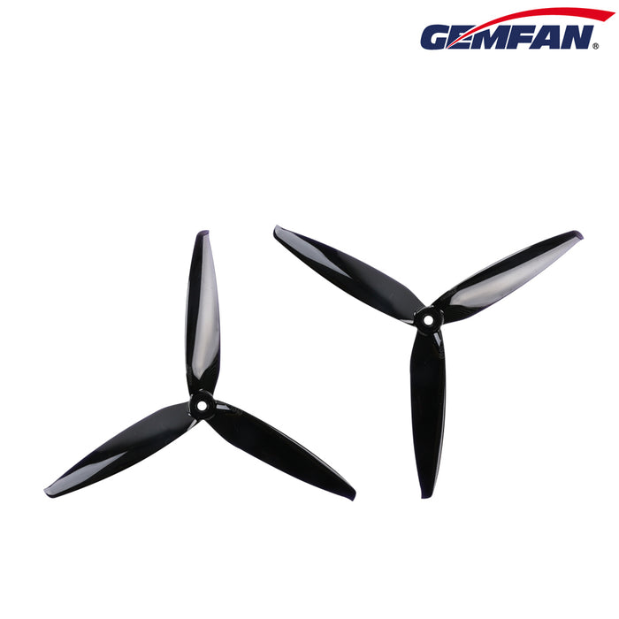 Gemfan 7040 Flash 3-Blade Props – Choose Color – 2 Pairs