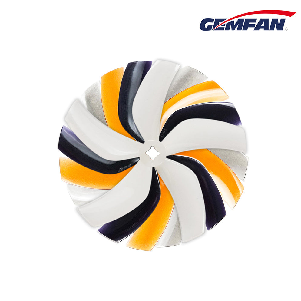 Gemfan D90 Ducted 5-Blade Propellers – Choose Shaft (Whisky, 2 Pairs)
