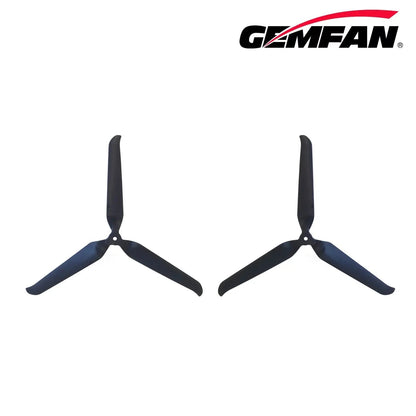 Gemfan F1051 Folding 3-Blade Glass Fiber Nylon Propeller – Black (Unassembled)