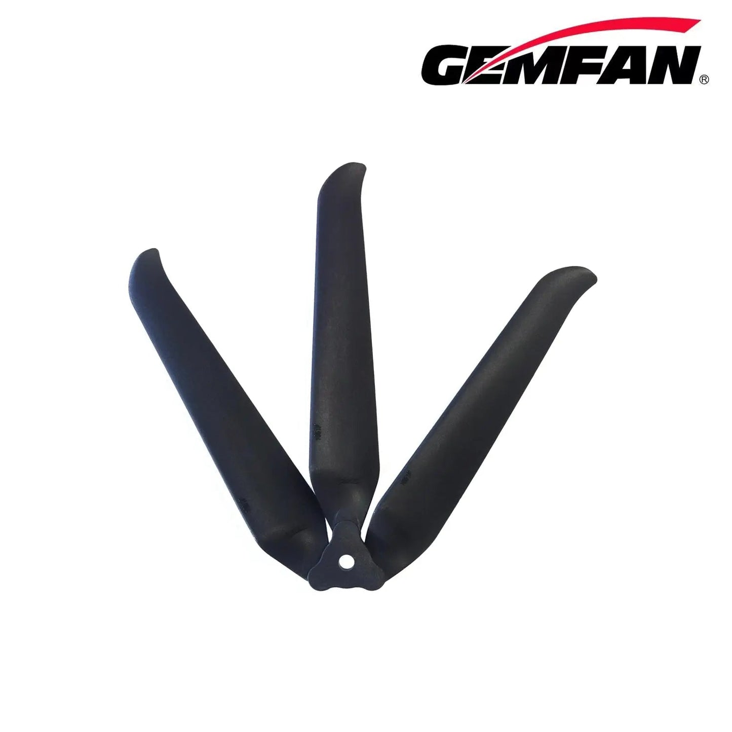 Gemfan F1051 Folding 3-Blade Glass Fiber Nylon Propeller – Black (Unassembled, 1 Pair)
