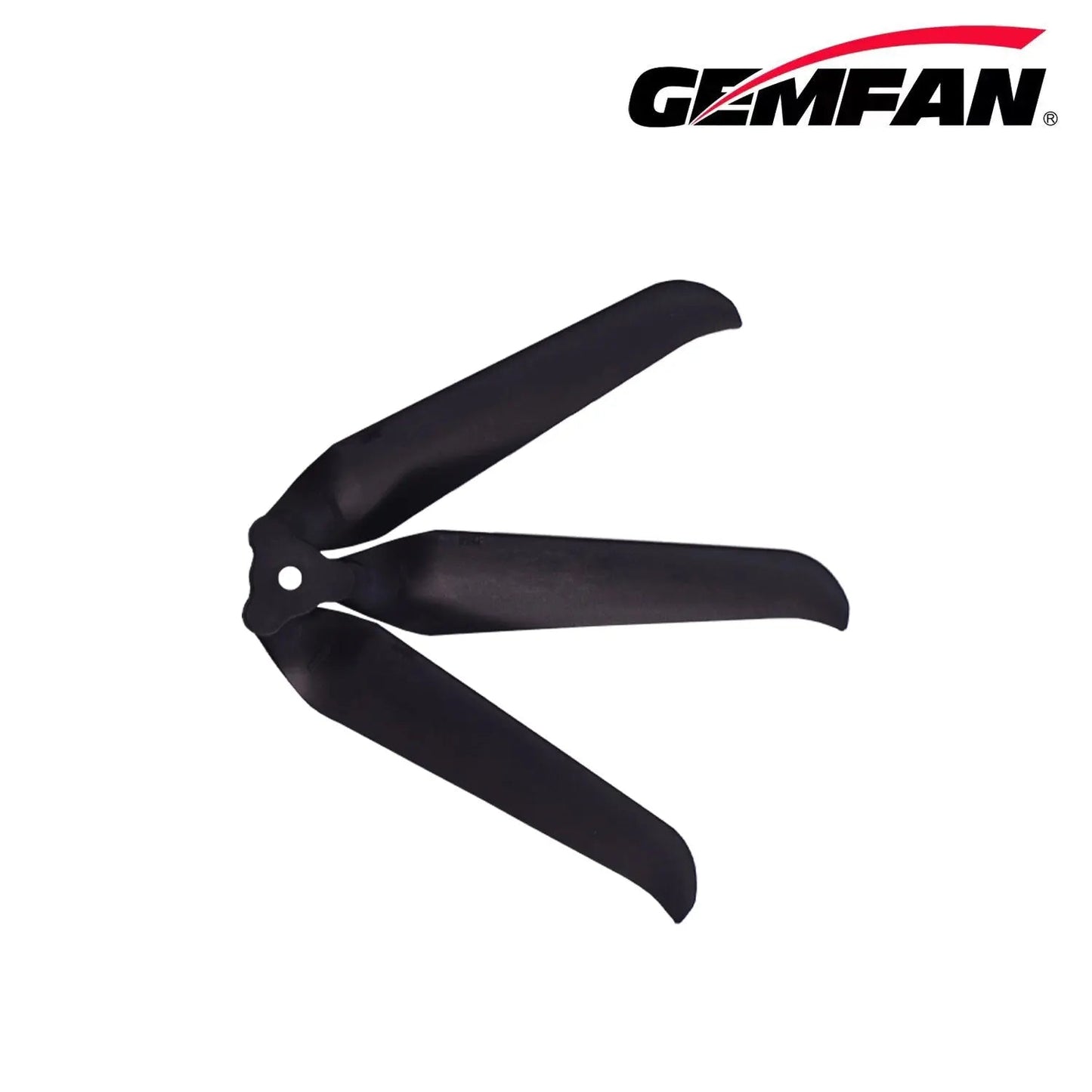 Gemfan F9046 Folding 3-Blade Glass Fiber Nylon Propeller – Black (Unassembled, 1 Pair)