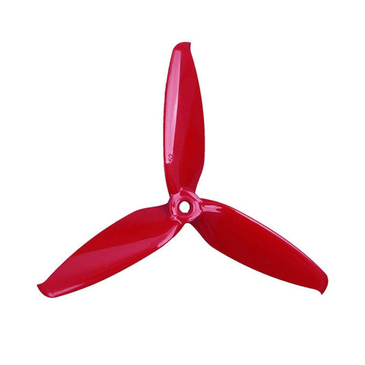 Gemfan Flash 5552 3-Blade Propellers – Ferrari Red – Set of 4