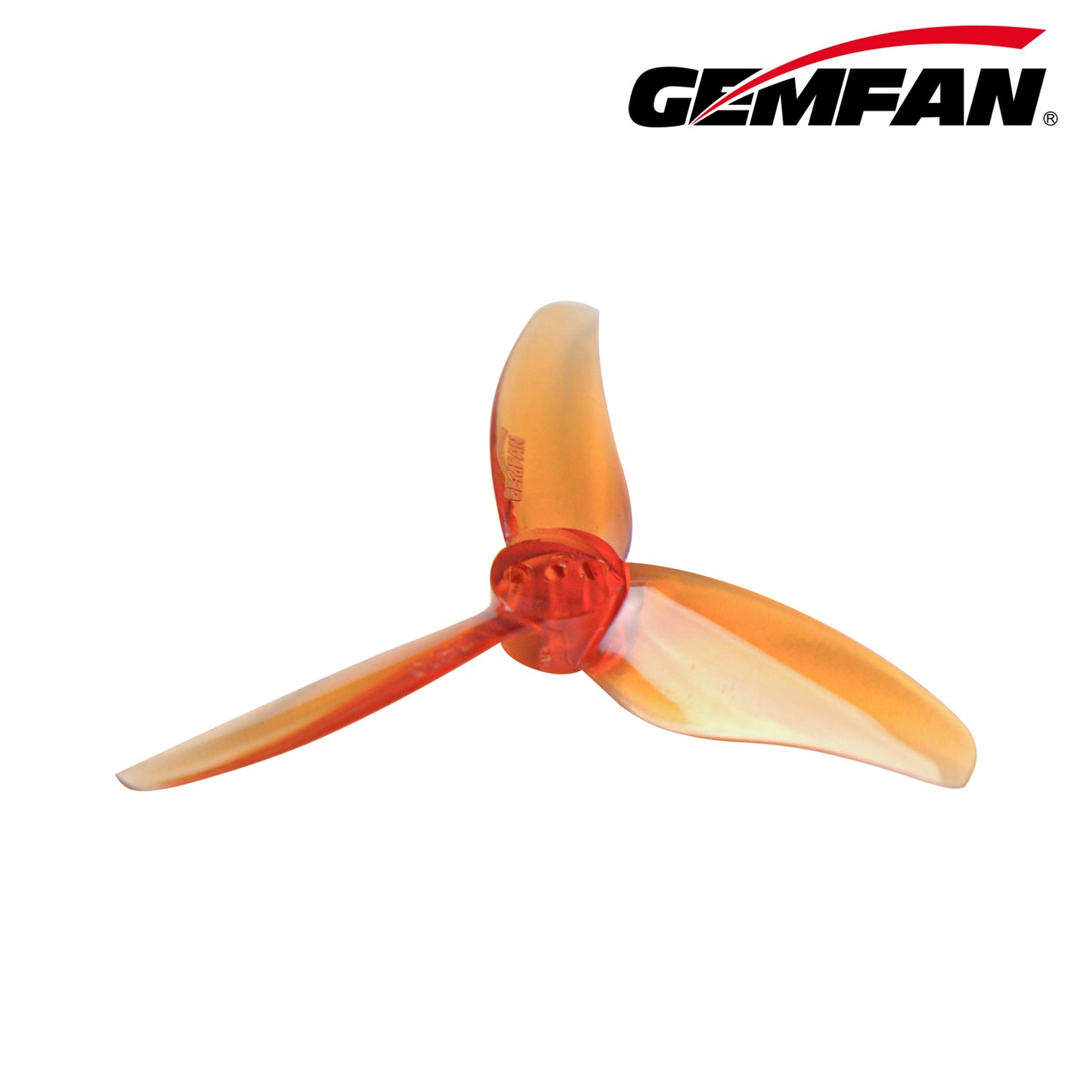 Gemfan Hurricane 2520 3-Blade Props – Whisky (1.5mm Shaft, 4 Pairs)