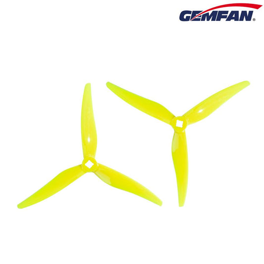 Gemfan Hurricane SL 5125 3-Blade 5" Ultralite Racing Propellers (Set of 4) – Choose Color