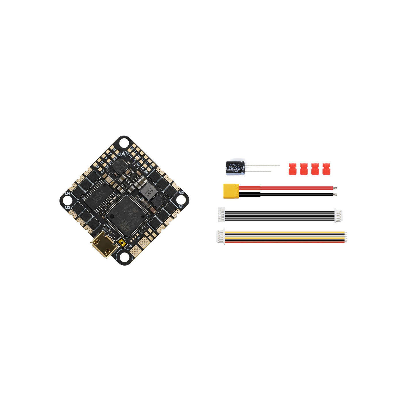 GEPRC GEP-F722 35A AIO Flight Controller (F7, 35A ESC, 2–6S)