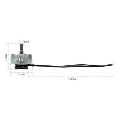 GEPRC SPEEDX2 2107.5 1960KV Motor (Titanium, 5” FPV) – 1PC