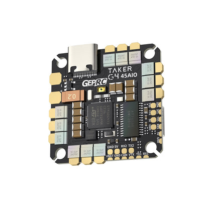 GEPRC TAKER G4 45A AIO flight controller with F4 and 4 in 1 ESC for FPV drone