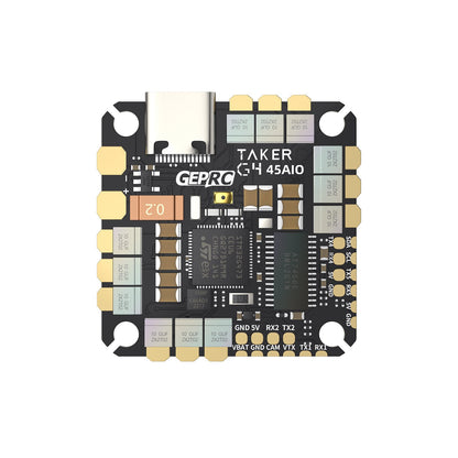 GEPRC TAKER G4 45A AIO Flight Controller (F4, 45A ESC)