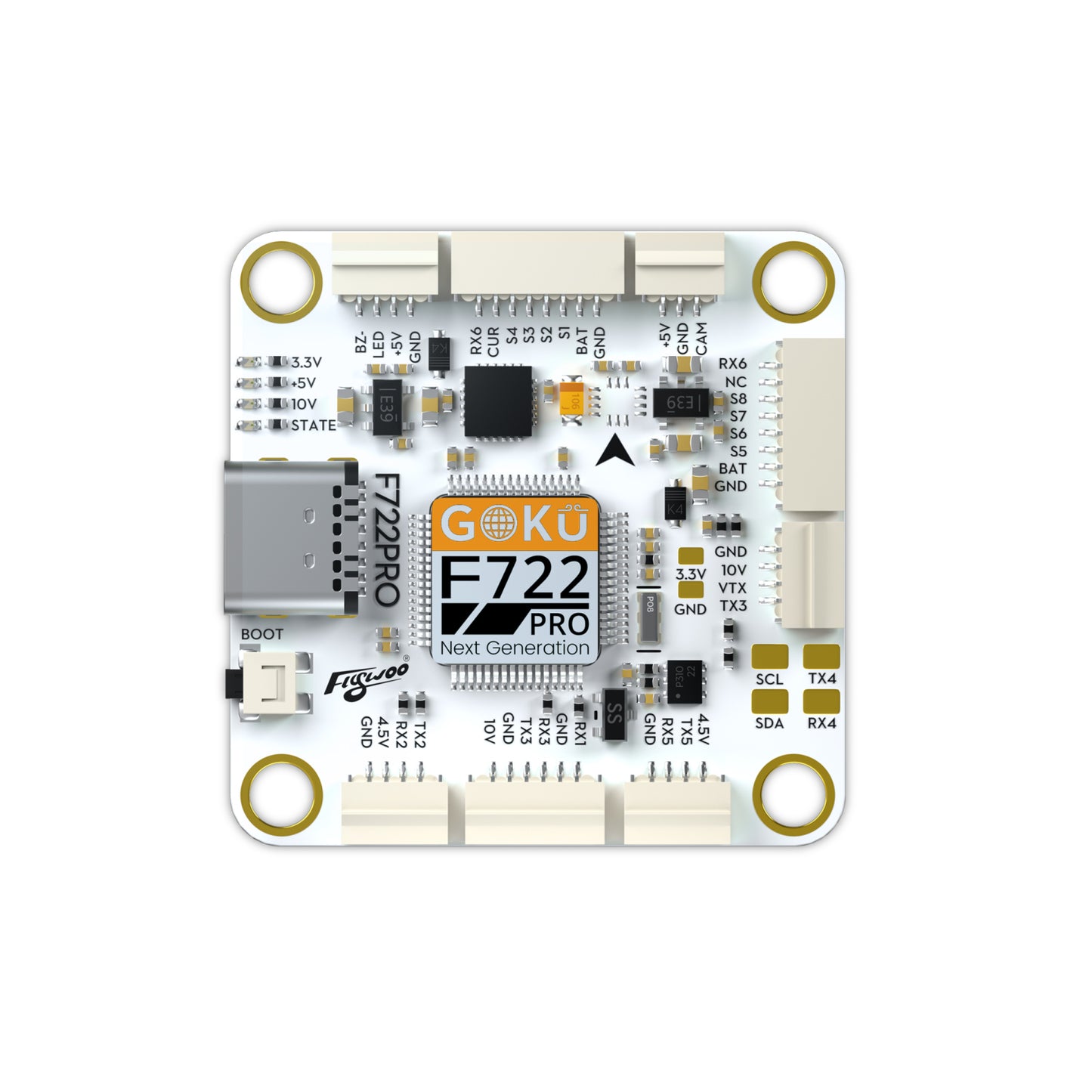 Flywoo GOKU F7 PRO V2 30X30 Flight Controller (ICM42688)
