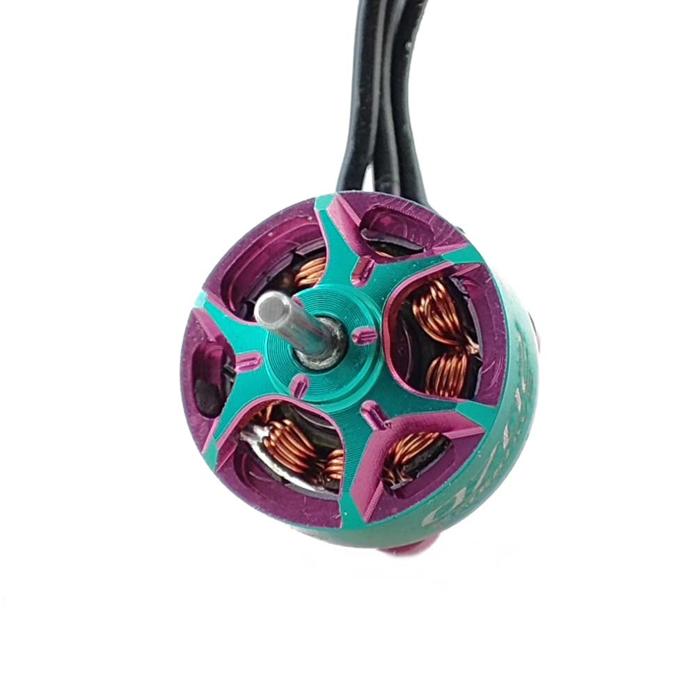 RCINPower GTS V3 0702 27000KV Brushless Motor Teal & Pink – 1S Micro Whoop (1 pc)