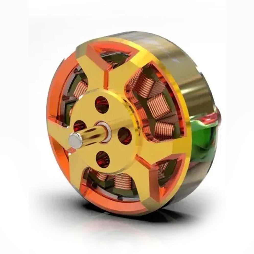 RCINPower GTS V3 1303 6000KV Plus Brushless FPV Motor (1 pc) - Gold Orange