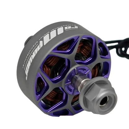 RCINPower WASP Major V2 22.6-6.6 1980KV brushless FPV motor in purple and grey for 6S freestyle drones