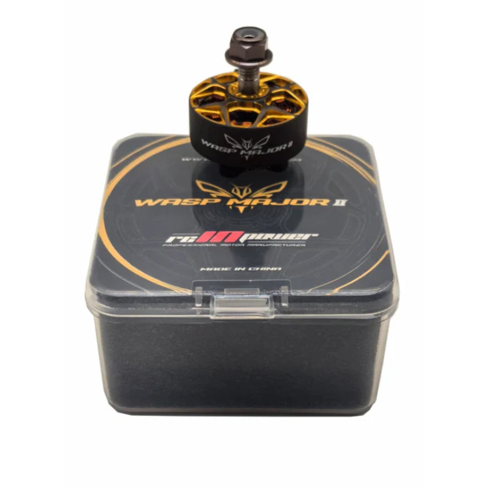 RCINPower WASP Major V2 22.6-6.6 1980KV Brushless FPV Motor (1 pc) – Purple/Grey